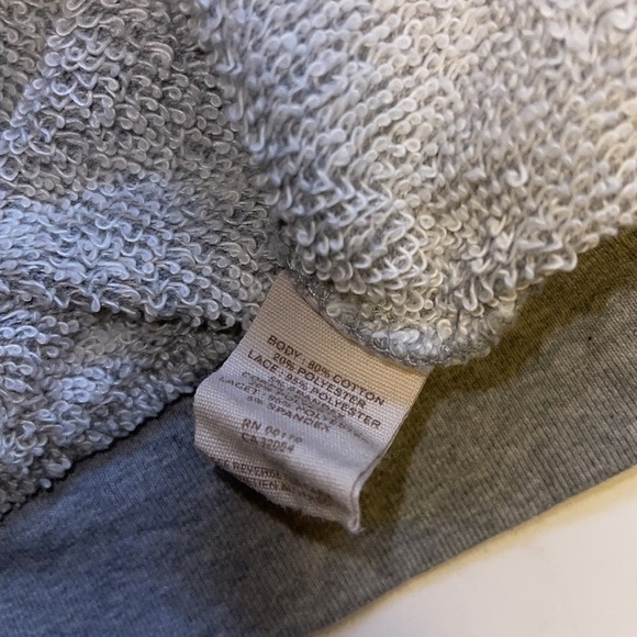 Free People Floral Cropped Sweatshirt - Women’s Size Small - Picture 8 of 8